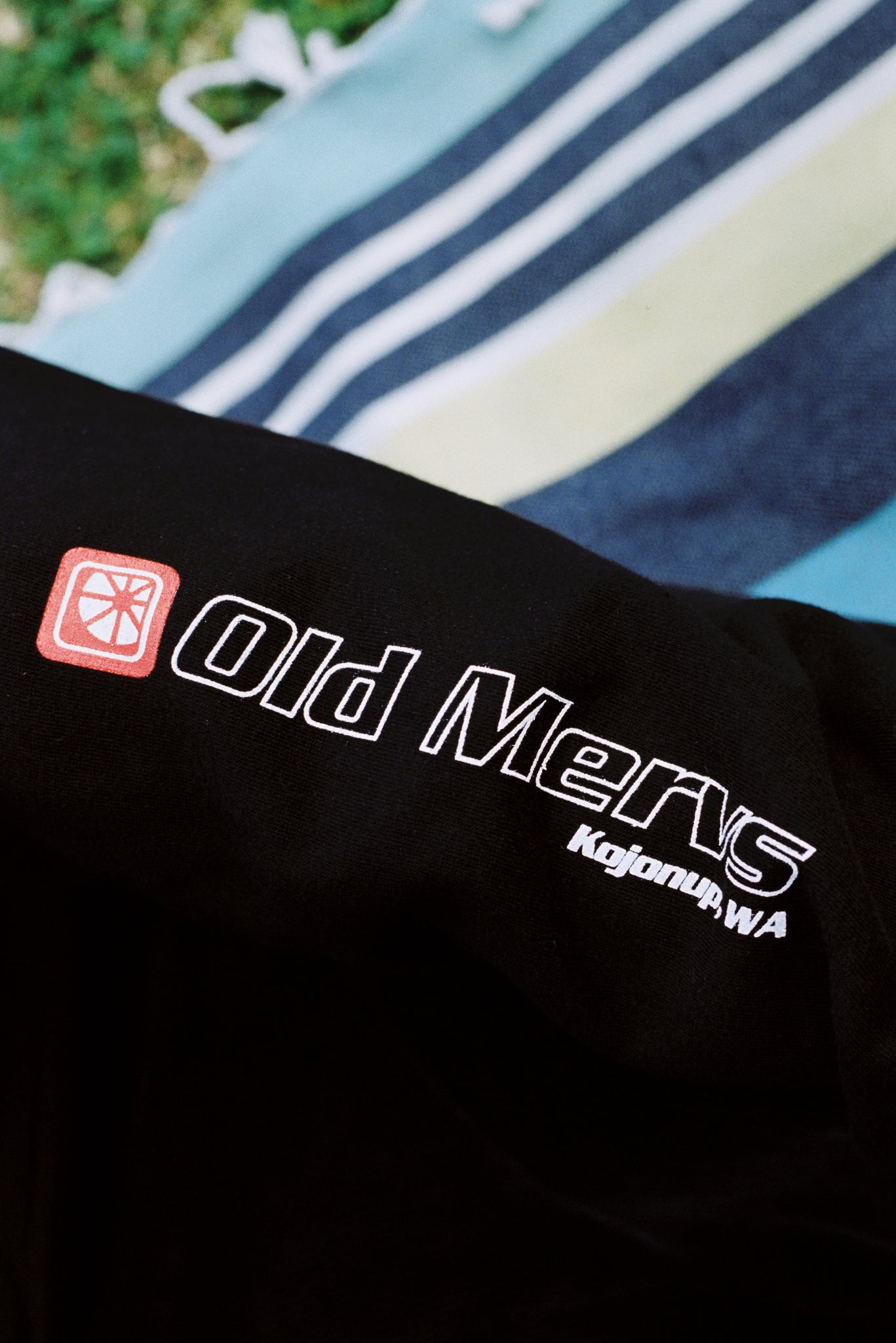 Old Mervs Black Hoodie